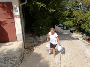 08. September 2025 - Gorica – unsere wunderbare Hausdame der Villa Inge in Mošćenička Draga. Fleißig, herzlich, zuverlässig und mit großem Charakter – einfach die Beste. Ein großes Dankeschön an „Goca“, besonders von Hanni!