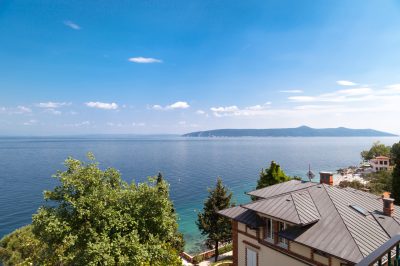 Vista dal balcone